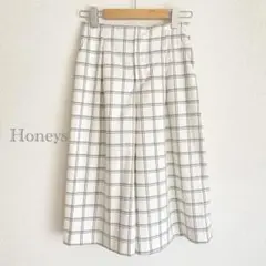ハニーズ Honeys ワイド クロップド ガウチョ キュロット パンツ