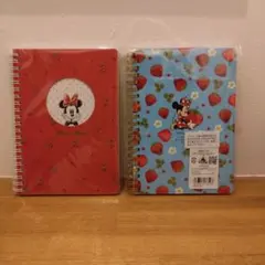 ディズニー　ミニーマウス B6リングノート 2冊セット