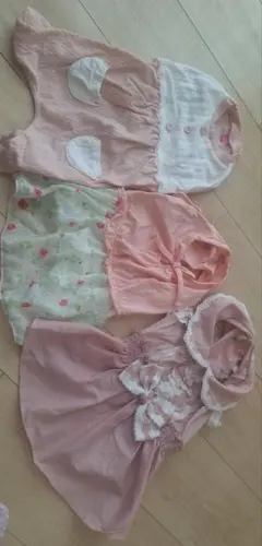 小型犬用 ピンクの服 3点セット