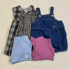女の子　夏服　まとめ売り　80サイズ相当