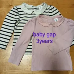 baby GAP 襟付カットソー 3歳用 2枚セット