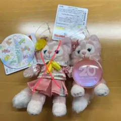 Duffy and Friends リーナベル ぬいぐるみバッジ 20周年