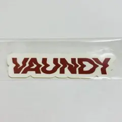 値下げ Vaundy ロゴ ステッカー 裸の勇者 CD特典 非売品 バウンディのサムネイル