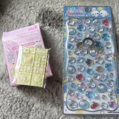 【正規品】ぷくぷくあわわちゃんプチドロップシール＆トレーディングミニタイルシール