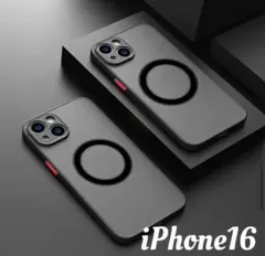 iPhone16ケース　MagSafe対応　ワイヤレス充電　磁気
