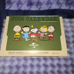 2026 スヌーピー卓上カレンダー 日本生命