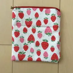 大サイズ♡5点目100円♡新品♡ハンドメイド♡スイーツ柄ポーチ - メルカリ