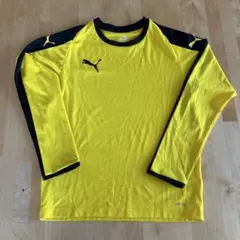 PUMA 長袖シャツ イエロー 150サイズ