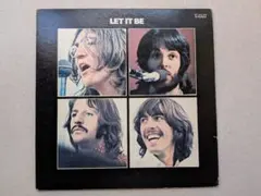 英LP The Beatles LET IT BE UKオリジ最初期盤 赤リンゴ - メルカリ