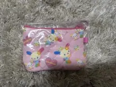 みんなのキルト シリーズ シークレットミニフラットポーチ ウサハナ