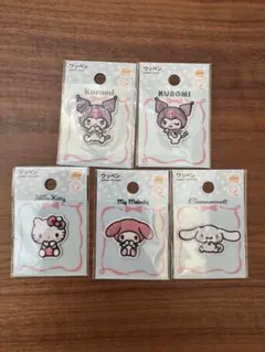 ☆新品☆ ワッペン　サンリオ　キャラクター　ハンドメイド