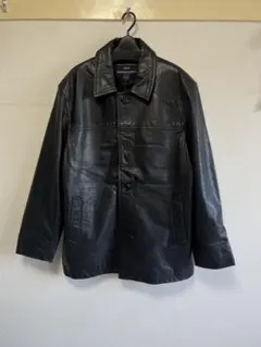 M相当/美品⚫︎OLD GAP ギャップ 牛革 カウレザー レザージャケット 黒 M相当/美品⚫︎OLD GAP ギャップ 牛革 カウレザー レザージャケット 黒