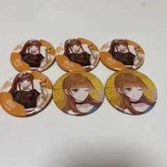 カラフルピーチ/えと/缶バッジ/タワー/等身/10点セット/からぴち/えと