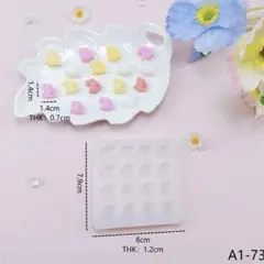 シーリングスタンプ用ワックス シリコンモールドうさぎ②型