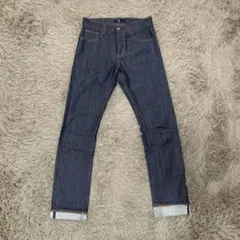 UNIQLO +J セルビッジストレートジーンズ　デニム