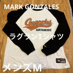 マークゴンザレス　ラグランTシャツ　メンズM