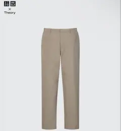 UNIQLO Theory 感動イージーパンツ カーキ XLのサムネイル