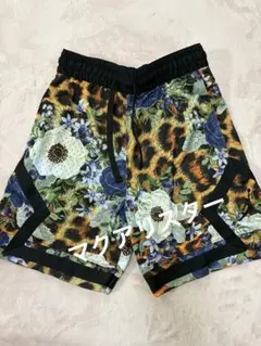 ［最終価格］Jordan DRI-FITレオパード柄・フラワーショートパンツ