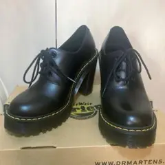 【専用】Dr.Martens SALOME UK4 黒 厚底 チャンキーヒール 専用】Dr.Martens SALOME UK4 黒 厚底 チャンキーヒール
