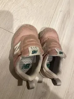 New Balance 313 13cm ベビーシューズ ピンク