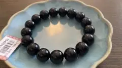 天然石 黒曜石（オブシディアン）パワーストーン ブレスレット (玉約12mm)