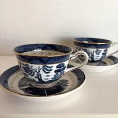 超希少　ブルーウィローパターンのミニセット（日本製） 超希少 ブルーウィローパターンのミニセット（日本製） 超希少ブルー