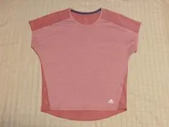 adidas サーモンピンク Lサイズ トップス