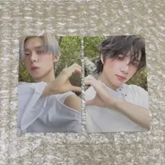 TXT starkissed ヨンジュン ボムギュ トレカ フォトカード盤 白