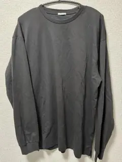 GU ダークグレー 長袖シャツ