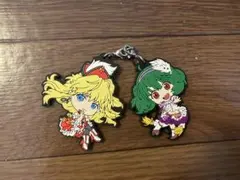 一番くじ　マクロスF きゅんキャラ　ラバーストラップ　シェリル＆ランカ