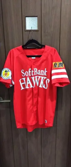 SoftBank Hawks 鷹の祭典2010 ユニフォーム 赤 Lサイズ