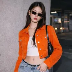 M*U様 タグ付き未使用品 ラルフローレン コーデュロイジャケット オレンジ y