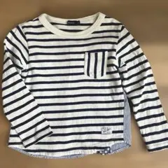ソルボア　長袖　ボーダーTシャツ　ロンT 110