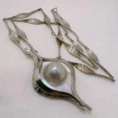 TASAKI タサキ シルバー 925 マベパール 約17mm ネックレス