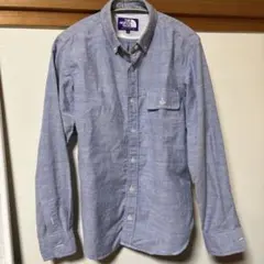 ノースフェイスパープルレーベル COOLMAX オックスフォードシャツM