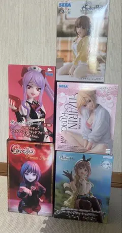 美少女　プライズ　フィギュア　まとめ売り