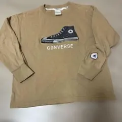 CONVERSE スニーカー刺繍 長袖カットソー