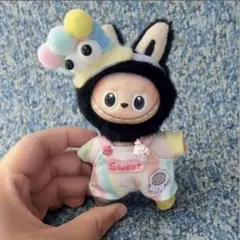 ミニラブブ　ぬい服 ぬいぐるみ用 ３点SET イニシャルラブブ　POP MART