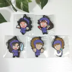 忍たま乱太郎 カプセルラバーマスコット 5年生 5点セット売り