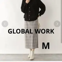 グローバルワーク　チェック柄スカート　秋冬