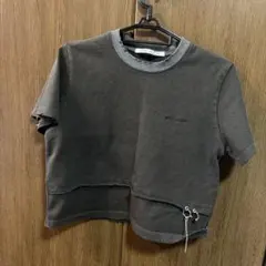 JOSE MOON LACE DOCKING LONG TEE グレー - メルカリ