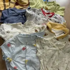 ベビー　半袖ロンパース　50〜70cm 8点まとめ売り