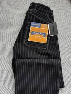 Schott ショット ヒッコリーデニム ウォバッシュ 新品未使用 サイズ30 Schott ショット ヒッコリーデニム 新品未使用 ブラック サイズ