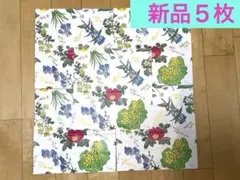 ☆新品未使用☆六花亭　紙袋　中サイズ　持ち手つき　5枚セット　匿名配送のサムネイル
