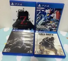 【PS4】人気ゲーム有⭐︎ゲームソフト4本セット まとめ売り