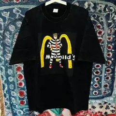 脱獄 マクドナルド Ｔシャツ ティーシャツ ダメージ加工 攻め 前衛的 男性