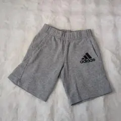 【古着】adidas グレー ハーフパンツ
