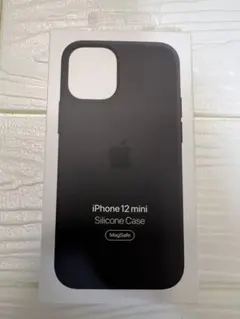 【Apple 純正 】iPhone 12 mini シリコンケース Black