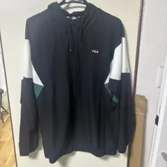 FILA フード付きナイロンジャケット Lサイズ