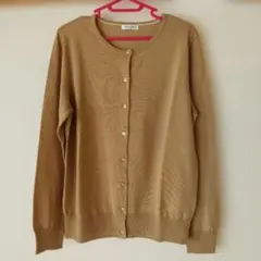 キャメル カーディガン